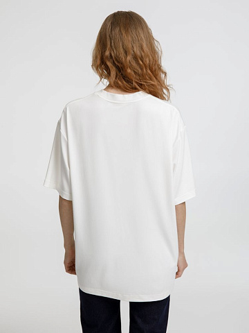 Футболка оверсайз унисекс Lavinia, белая - рис 8.