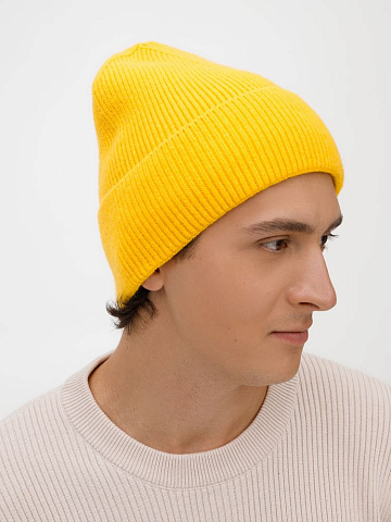 Шапка Color Boom, желтая - рис 5.