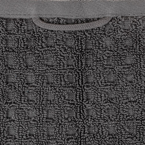 Полотенце Farbe, большое, темно-серое - рис 4.