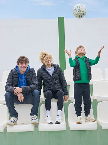 Куртка с капюшоном женская Stream Women, темно-синяя - рис 9.