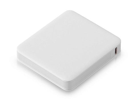 Внешний аккумулятор Brick 5 с быстрой зарядкой PD, 5000 мАч, белый - рис 2.