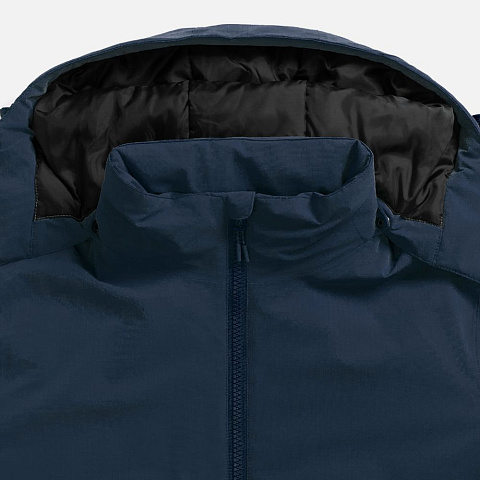 Куртка-парка унисекс Sfera, темно-синяя - рис 4.