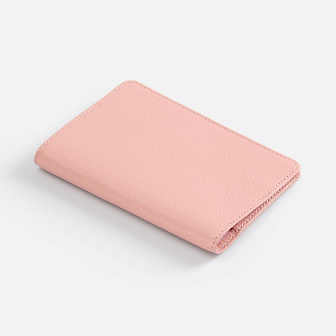 Обложка для паспорта Unison, розовая - рис 3.