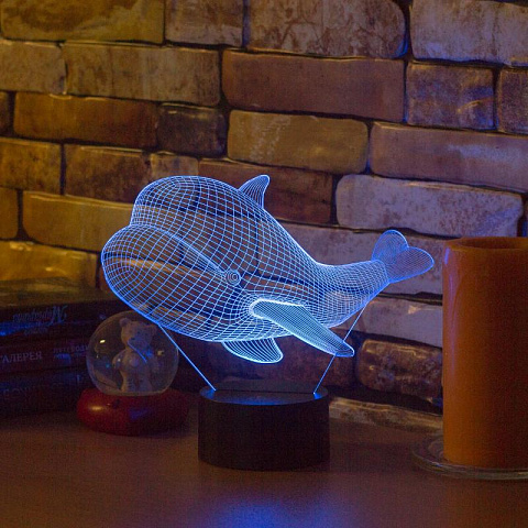 3D светильник Кит - рис 3.