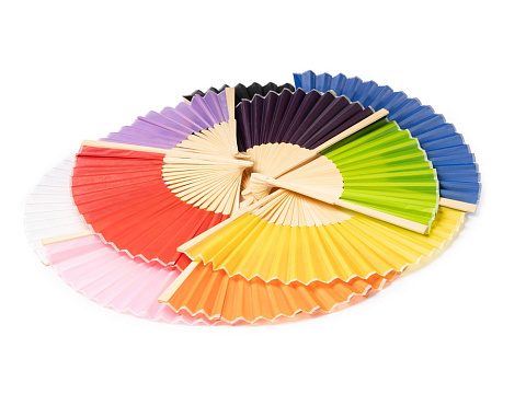 Веер LIDA, красный - рис 4.