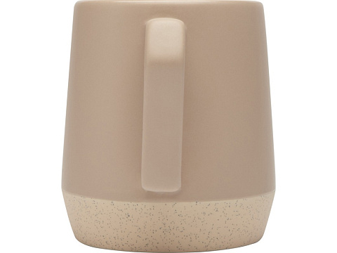 Dolce керамическая кружка объемом 300 мл с матовой отделкой, овсяный - рис 3.