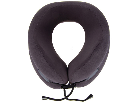 Подушка для путешествий с эффектом памяти Memo Pillow PRO M/L Basque Black - рис 5.