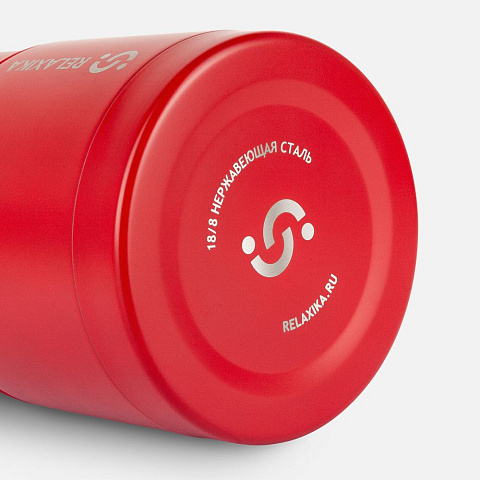 Термос для еды Relaxika 500, красный - рис 7.