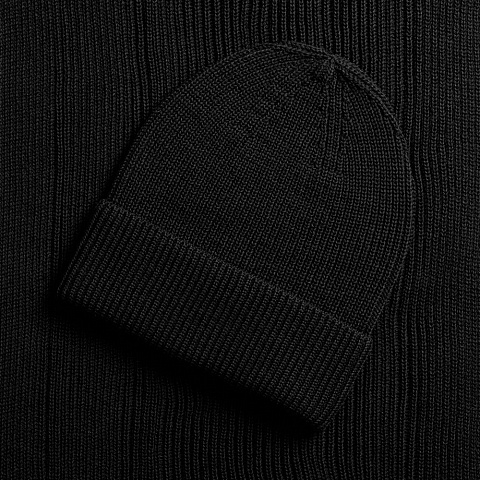 Шапка Nobilis Mono, черная - рис 4.
