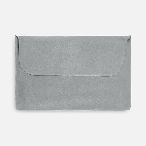 Надувная подушка под шею в чехле Sleep, темно-серая - рис 4.