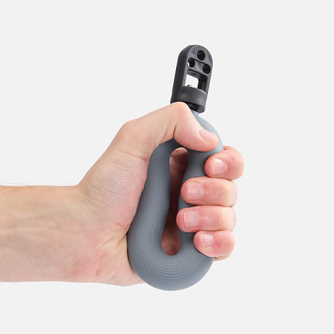 Мультифункциональная скакалка с эспандером Multi McFly, серая - рис 7.