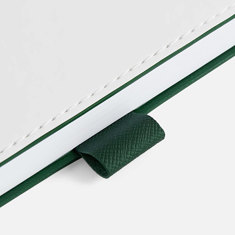 Ежедневник White Shall, недатированный, бело-зеленый - рис 6.