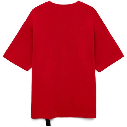 Джемпер с коротким рукавом Siluetti Volumica, красный - рис 3.