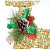 Новогоднее украшение Олень с гирляндой (50см) - миниатюра - рис 5.