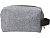Косметичка из РПЕТ фетра с ручкой Felt, серый с черным - миниатюра - рис 4.