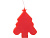 Свеча Елочка, красный - миниатюра - рис 3.