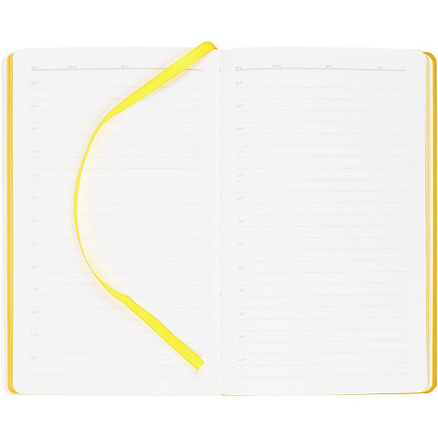 Ежедневник Duplex, недатированный, белый с желтым - рис 8.
