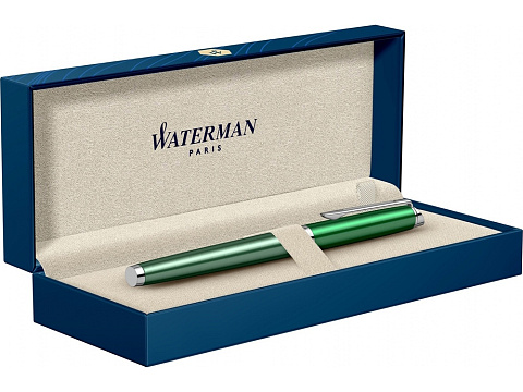 Перьевая ручка Waterman Hemisphere French riviera CHATEAU VERT в подарочной коробке - рис 5.