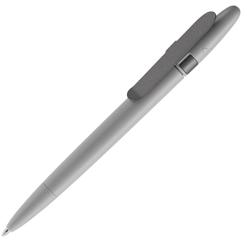 Ручка шариковая Prodir DS5 TSM Metal Clip, серая - рис 2.