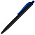Ручка шариковая Prodir QS01 PRT-P Soft Touch, черная с синим - миниатюра - рис 2.