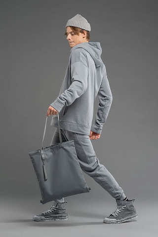 Шопер B3, серый с серыми ручками - рис 6.