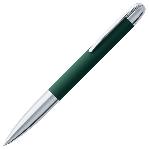 Ручка шариковая Arc Soft Touch, зеленая - рис 2.