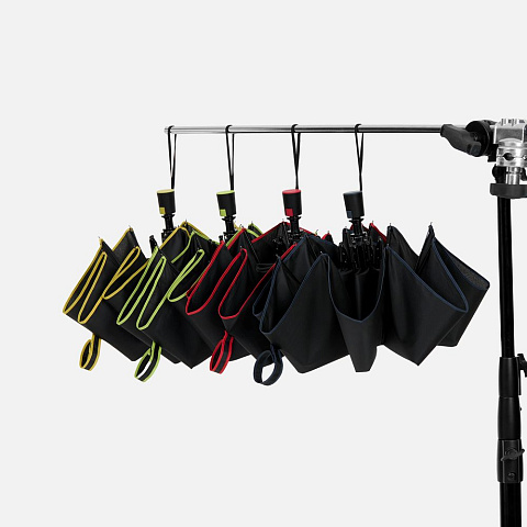 Зонт складной Edgeline, желтый - рис 9.