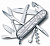 Офицерский нож Huntsman 91, прозрачный серебристый - миниатюра