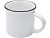 Bari керамическая кружка объемом 240 мл, белый - миниатюра