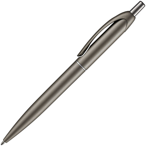 Ручка шариковая Bright Spark, серый металлик - рис 3.