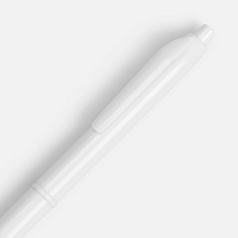 Ручка шариковая Bright Pop, белая - рис 4.