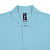 Рубашка поло мужская Spring 210, бирюзовая - миниатюра - рис 4.
