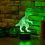 3D лампа Динозаврик - миниатюра - рис 7.