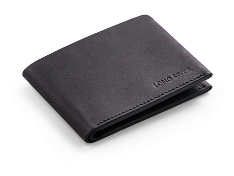 Подарочный набор Long River: кошелек, ремешок для ключей, синяя коробка - рис 5.