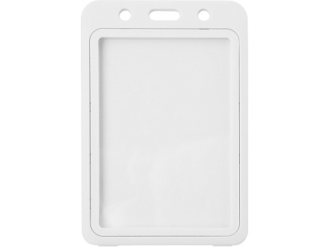 Держатель для бейджа Haven Transparent, белый - рис 2.