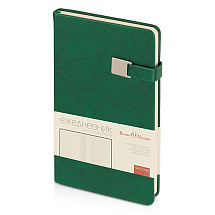 Ежедневник недатированный А5 Premier, зеленый