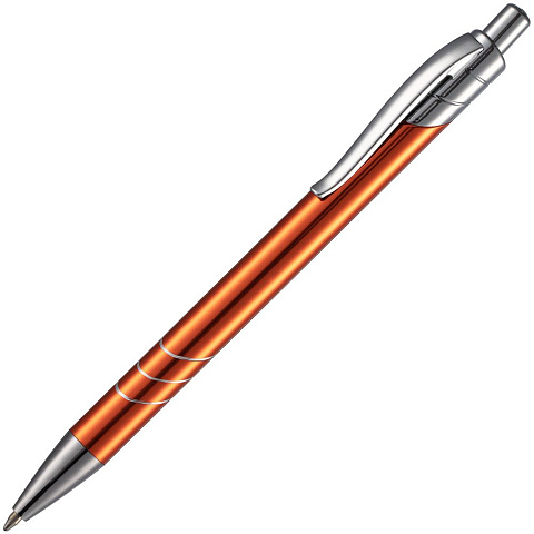 Ручка шариковая Underton Metallic, оранжевая - рис 2.