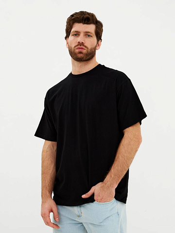 Футболка Oversize Premium, черная - рис 2.