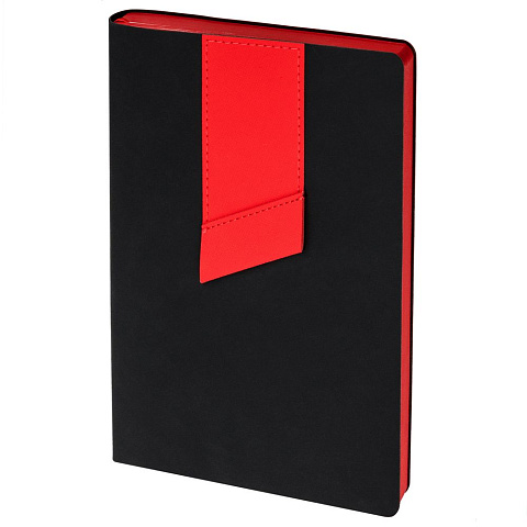 Ежедневник Bookmark, недатированный, черный с красным - рис 2.
