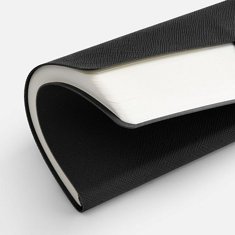 Ежедневник Lungo, недатированный, черный - рис 5.