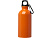 Одностенная бутылка для воды с карабином Oregon, изготовленная из нержавеющей стали, сертифицированной по стандарту RCS, объемом 400 мл - Оранжевый - миниатюра - рис 2.