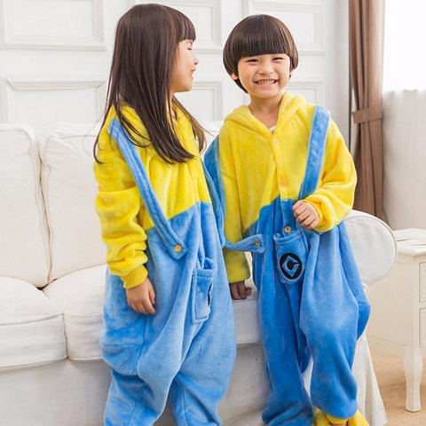 Детская пижама кигуруми Миньон - рис 5.