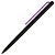 Карандаш GrafeeX в чехле, черный с фиолетовым - миниатюра