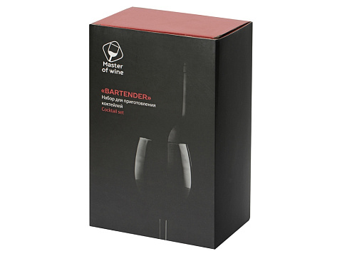 Набор Bartender для приготовления коктейлей на бамбуковой подставке (Р) - рис 12.