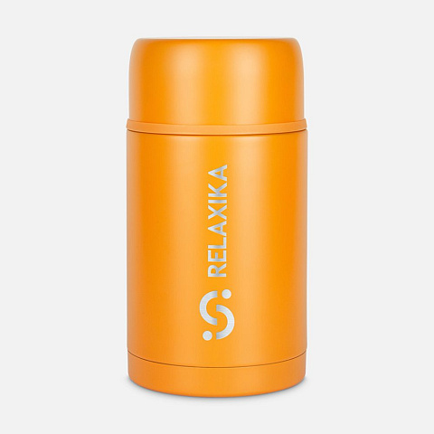 Термос для еды Relaxika 1000, желтый - рис 2.