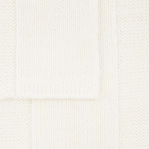 Плед Rombus, молочный (белый) - рис 5.