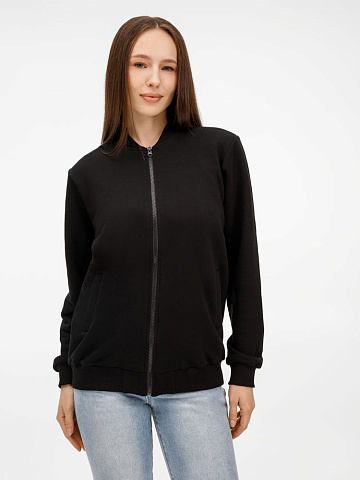 Бомбер унисекс Townie, черный - рис 2.