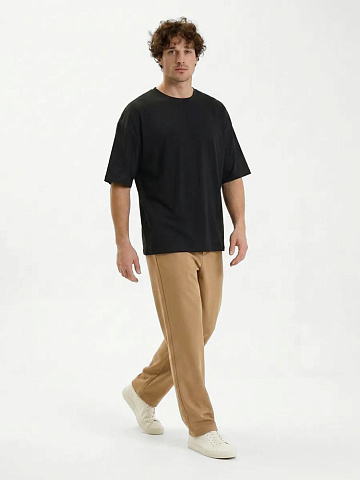 Футболка Oversize Premium 210, черная - рис 7.