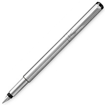 Ручка перьевая Parker Vector Standard Stainless Steel CT, серебристый