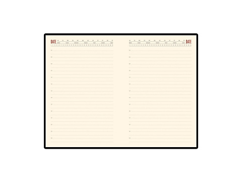 Ежедневник недатированный  А5 LONDON, черный - рис 2.